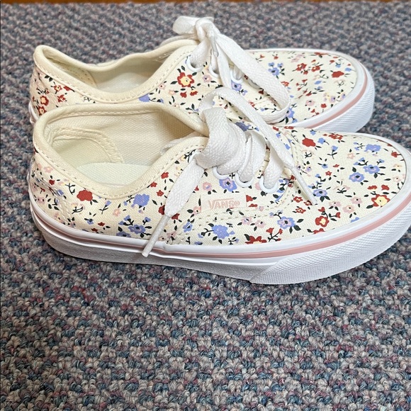 Vans Toddler Girl Floral Shoe 11C - Picture 3 of 5